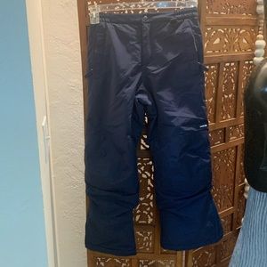 Navy Blue Lands’ End snow pants (Kids/Boys)